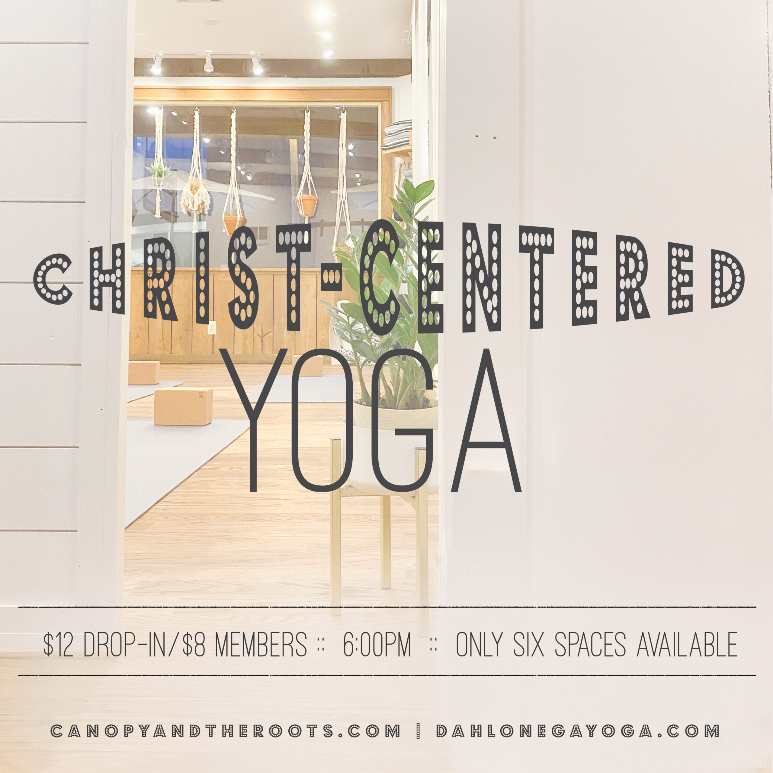 Tuesday : Christ-Centered Yoga